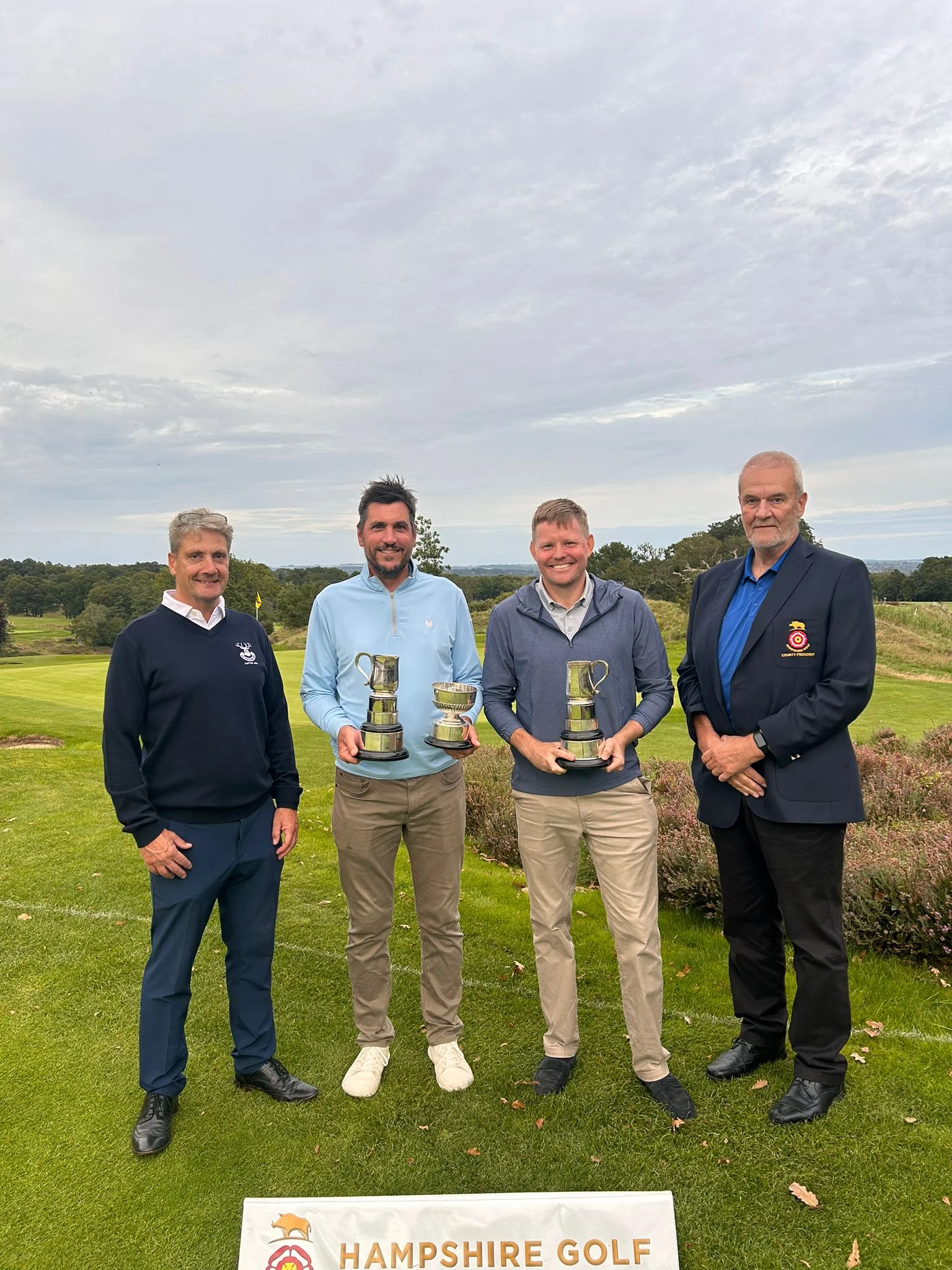 Henley and Young Team Up To Take Foursomes Title for a third time!